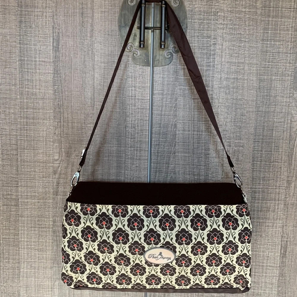 Peek Away Gray Floral‎ Essentials Nursing Pad